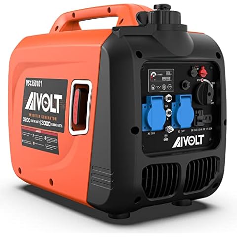Generador Inverter AIVOLT 3200W con 2 Salidas de CA Cover