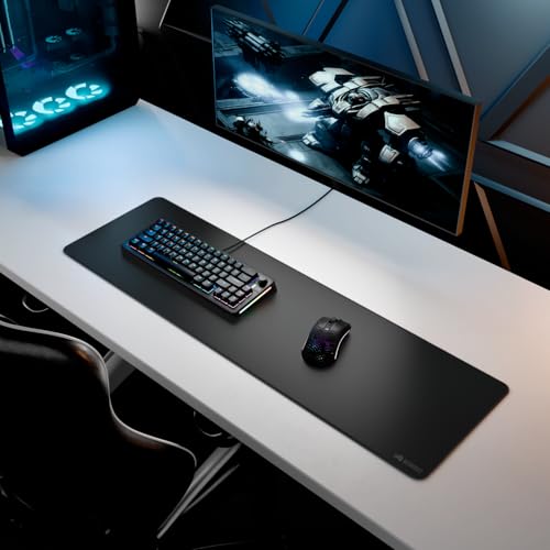 Image of Glorious Mouse Pad 2 Large Extended - Stitched - Black