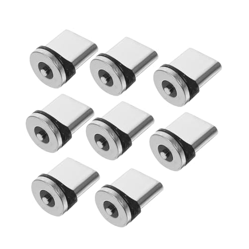 ELAYARD 9個 磁吸充電アダプター 転式 マグネット式コネクタ 高耐久アルミ製 充電高速安定 タブレット スマホ対応 脱着簡単防塵機能付き