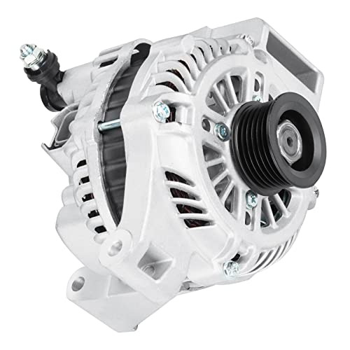 Image of New Alternator Fit for Mazda 3 2.0L 2.3L 2004-2009, Fit for Mazda 3 2007-2009 (Not for Mazdaspeed) Fit for Mazda 5 2.3L 2006 2007, A3TG1391A, 400-48144, LF1F-18-300