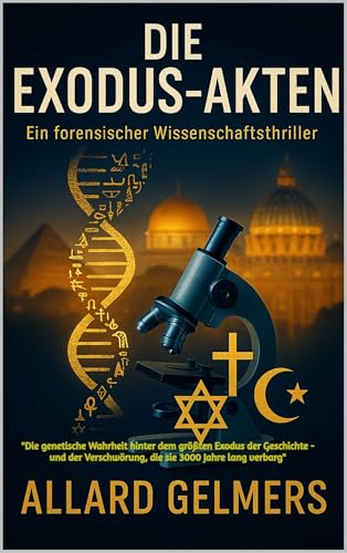 DIE EXODUS-AKTEN, Ein forensischer Wissenschaftsthriller: 'Die genetische Wahrheit hinter dem größten Exodus der Geschichte - und der Verschwörung, die sie 3000 Jahre lang verbarg'
