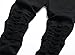 RXXKKK Men's Classic Zipper Biker Regular Fit Flex Jean (28, 6612 Black)