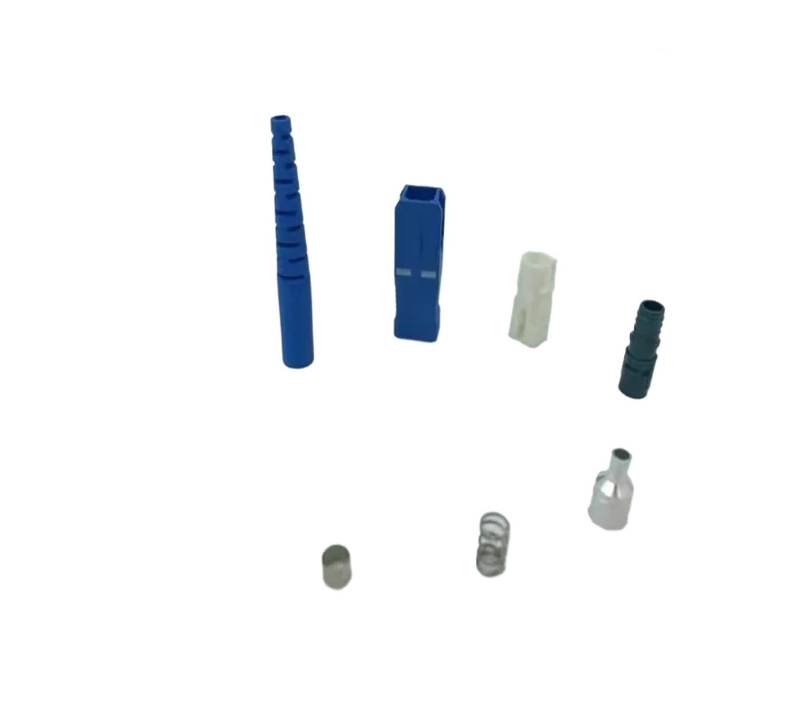 1000pcs Kits de connecteurs de Fibre Optique SC SC/A 3.0mm 2.0mm for Cordon de raccordement FTTH Accessoires Ferrule en céramique SM MM OM3 OM4(1000pc SCA Ferrule)