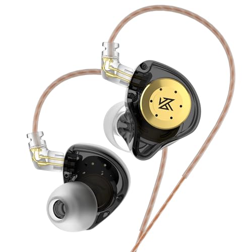 Fone de Ouvido KZ EDX Pro sem Microfone - Preto