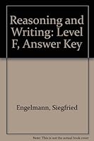 Reasoning and Writing: Level F, Answer Key 0574157522 Book Cover