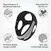 VANGWOOT Chin Strap for Sleeping Snore: Keep Your Husband's Snoring Under Control for 8 Hours of Sleep - Wake Up Energized - Black