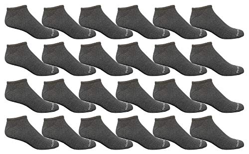 Yacht & Smith Wholesale Boys and Girls 97% Cotton Shoe Liner Training Socks Size 6-8, No Show Thin Low Cut Sport Ankle Socks