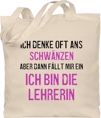 Shirtracer Baumwolltasche - Lehrerin - Taschen -...