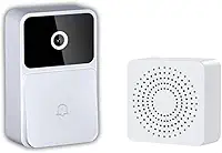 Campainha Inteligente Wi-Fi com Câmera HD – Interfone Sem Fio, Áudio Bidirecional, Acesso Remoto via App, Segurança Residencial