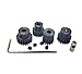 HOPLEX 32P 5mm Hardened Metal Pinion Motor Gear Set 14T 16T 18T 20T with 3.175mm Coupler for RC Buggy Car Monster Truck