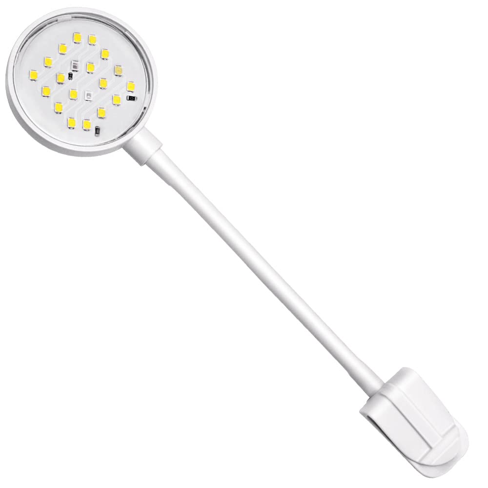 VOANZO, luz de Acuario USB, luz de pecera pequeña, luz de Acuario Led para Mini pecera, Mini Acuario
