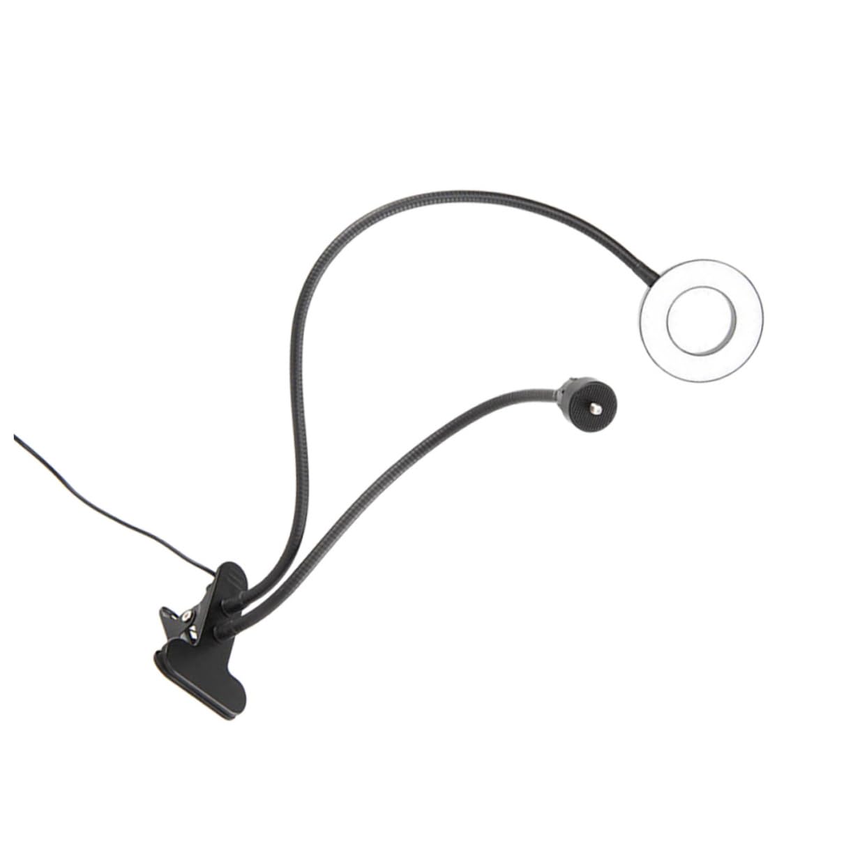 VILLCASE 1pc Clip Desk Light Fill Lamp Clip for Selfie Live Streaming Photography Makeup