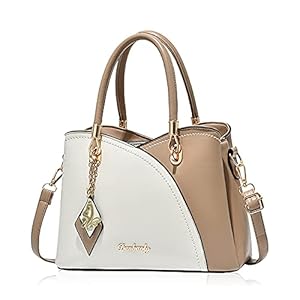 T.Y.ryanryan Women’s Shoulder Bag, Crossbody Handbag, Polyurethane (PU) Leather, Women’s, 2-Way, Gold Accessories