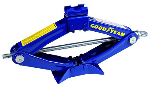 Goodyear 77467 Cric Pantografo, 1 t, Sollevamento, 95-350 mm