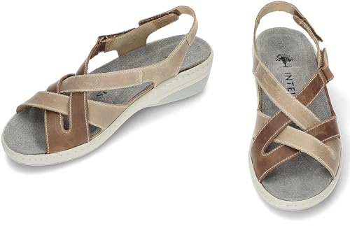 INTERBIOS Sandales tressées 3017 confort avec semelle anatomique - 6