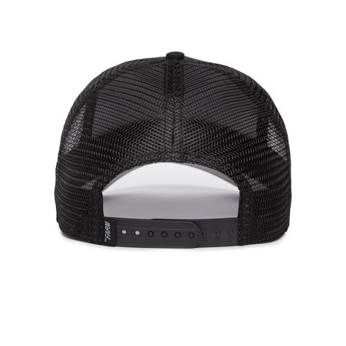 Image of Goorin Bros. Trucker Hat for Men and Women, Black (The Strength Panther), One Size