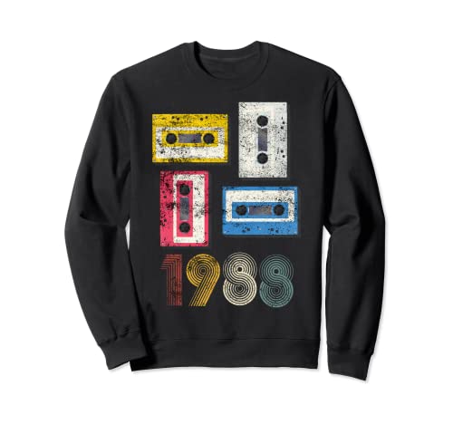 Retro vintage best of 1988 t awesome since birthday gifts Felpa