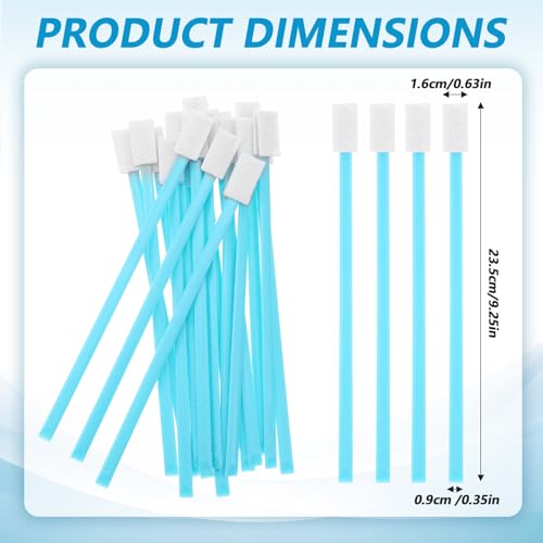 Image of 20Pcs Disposable Toilet Brush Blue Crevice Cleaning Brush Tool Kit Window Sill Keyboard Cleaning Tools for Housekeeping Car Household Use