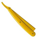 L3 - Level 3 Straight Razor Holder - Excellent Grip and Control - Precision Shaving Control - Level Three Straight Razor Holder (Yellow)