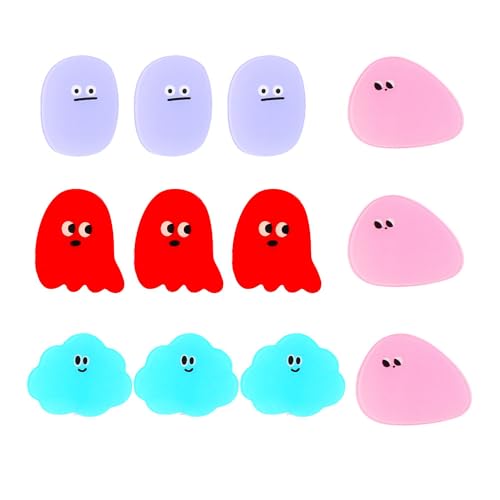 クリップ モンスタークリップ 三角クリップ 文房具 ブッククリップ ダブルクリップ 紙クリップ かわいい 学校 オフィス ミニ 紙モノ整理 家庭用品 本の角の保護 業務用 再利用可能 12個いり マルチカラー