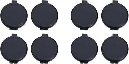 VICASKY Almofada de carimbo preta com 8 peças de tinta de impressão digital para impressão digital, almofada de impressão de polegar, almofada de impressão digital, almofadas de impressão digital, almofada de impressão digital, almofada de impressão digital preta