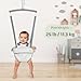 Slevoo Baby Jumper, Baby Doorway Jumper with Door Clamp Adjustable Strap, Fun Activity for 6-12 Months Baby Infant