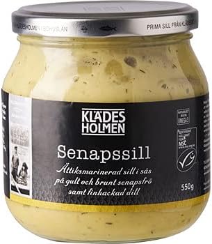 KLAEDESHOLMEN - ARENQUE ANCHOA MARINADO. PACK 6 X 575GR.