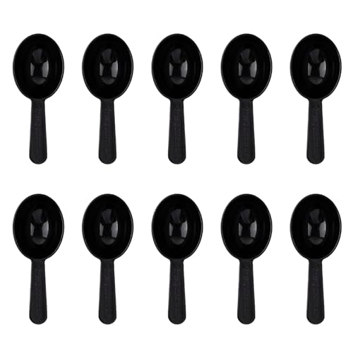 10 Stück Messlöffel Set 7g Dosierlöffel Wiederverwendbare Kunststoff Löffel für Kaffee Tee holy energy Proteinpulver Waschmittel Milchpulver...
