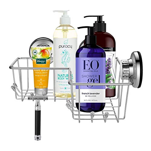 Sanno ventosa per doccia, bagno angolare mensola