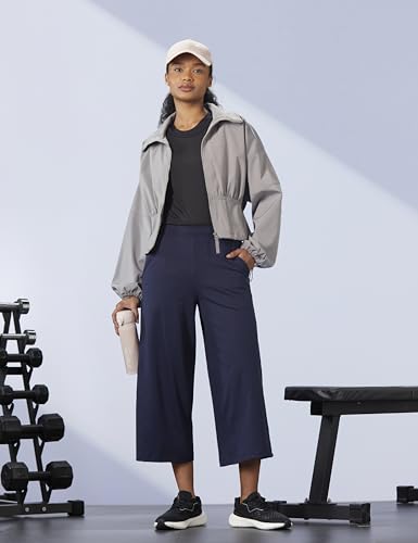 Image of Jockey A150 Women Super Combed Cotton Rich Elastane Stretch Relaxed Fit Culottes
