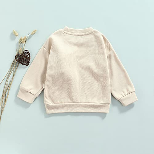 YQYJA Kleinkind Baby Mädchen Jungen Sweatshirts Kleidung Langarm Bär Pullover Pullover Top T-Shirt Outfit - Image 5