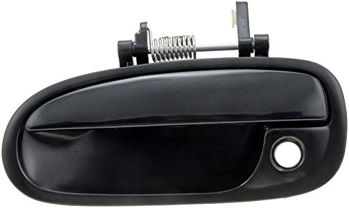Dorman 77777 Front Driver Side Exterior Door Handle Compatible with Select Honda Models, Smooth Black