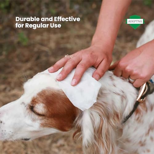 ADEPTNA Pack of 200 All-Purpose Antibacterial Pet Wipes – Alcohol-Free, Deodorizing, Wet & Moist Cleaning Wipes for Dogs and Cats, Ideal for Paws, Ears & Daily Grooming - Image 6