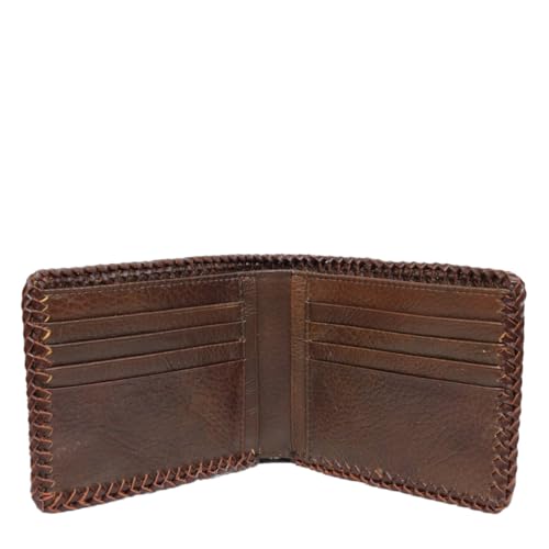 ThanhVinh Handmade 100% Genuine Crocodile Skin Leather Bifold Wallet for Men S0214