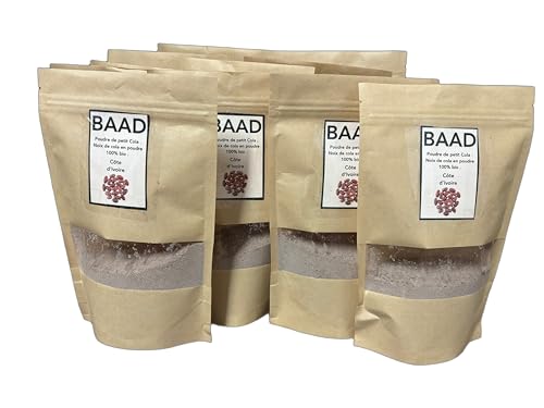 Cola en polvo 100% orgánico y natural – Bolsa de 1 kg de Costa de Marfil