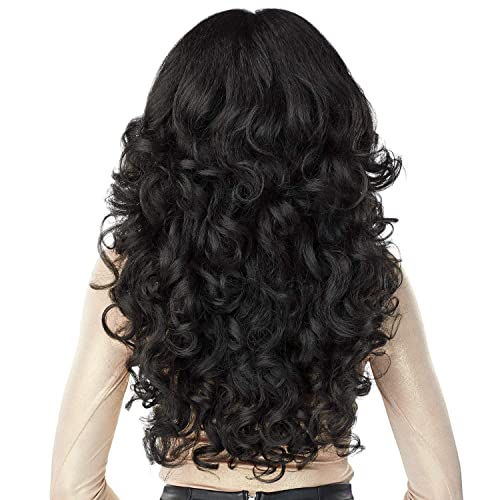Image of Sensationnel What Lace 13X6 Wigs - Latisha Lacefrontal Hand Tied Glueless Synthetic With Natural Density Preplucked Hairline (FLAMBOYAGESAND)