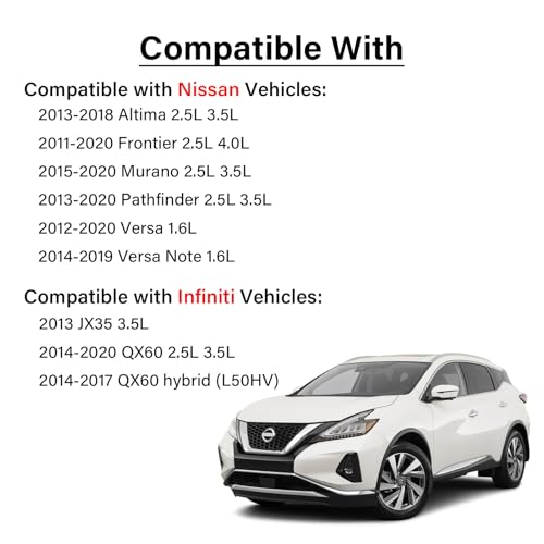 Image of Gas Cap, Fuel Cap Fit for Nissan 2011-2020 Frontier 2012-2020 Versa 2013-2018 Altima 2013-2020 Pathfinder 2015-2020 Murano, Infiniti 2013 JX35 2014-2020 QX60, Replaces 17251-3JA0A, 17251-9BD0E