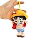 siqiwl Peluches 15 Cm Anime Une Pièce Luffy Peluche Jouet Doux en Peluche Dessin Animé Poupées Luffy Pendentifs Sac À Dos Porte-clés Cadeaux pour Enfants Enfants