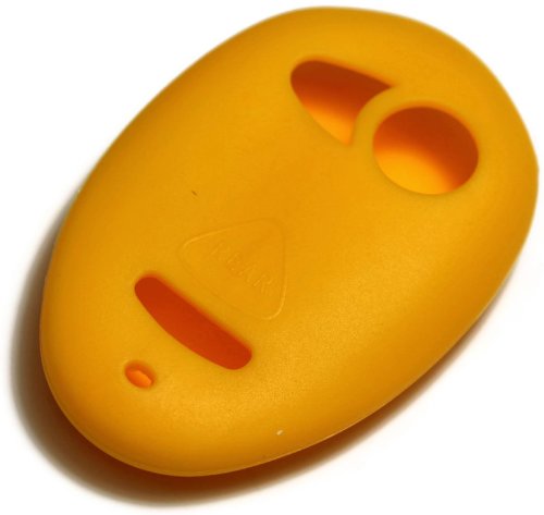 dantegts Amarillo Silicona Llavero Funda Smart Remote Carteras clave de protección para de la cadena: Hummer H3u00a006u00a0u0096u00a010