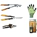 Produktbild Fiskars Gartenpflege-Set"PowerGearX" Set B bestehend aus PX92, LX94, HSX92, Pflegeset und Handschuhe