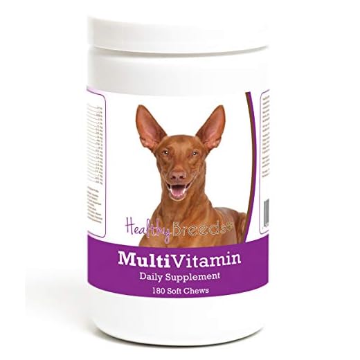 Healthy Breeds Pharaoh Hound Multivitamin Soft Chew for Dogs 180 Count