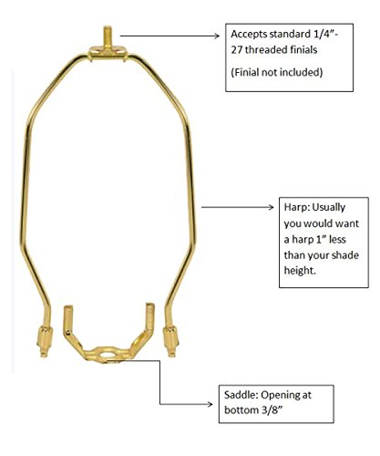 Satco S70-712 Heavy Duty Harp, Color