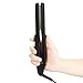 Jinri Titanium Plate 4/5 Mini Flat Iron,Perfect Travel Size Hair Straightener Dual Voltage Black color