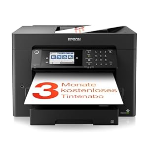 Epson WorkForce WF-7840DTWF A3+ kabelloser Multifunktions-Tintenstrahl... inkl. 3 Monaten kostenloser Tinte mit ReadyPrint Flex-Abo*