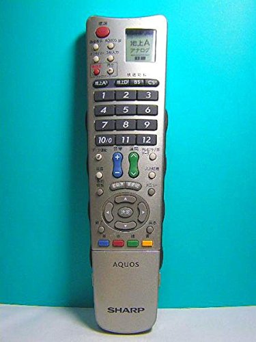 シャープ テレビリモコン GA615WJSA Amazon | シャープ(SHARP) シャープ 液晶テレビ用 リモコン