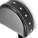 Dasen Driver Backrest Studded Pad Quick Release Compatible with Indian Chief Darkhorse Springfield Roadmaster 2014-2024 Chieftain Dark horse 2014-2018