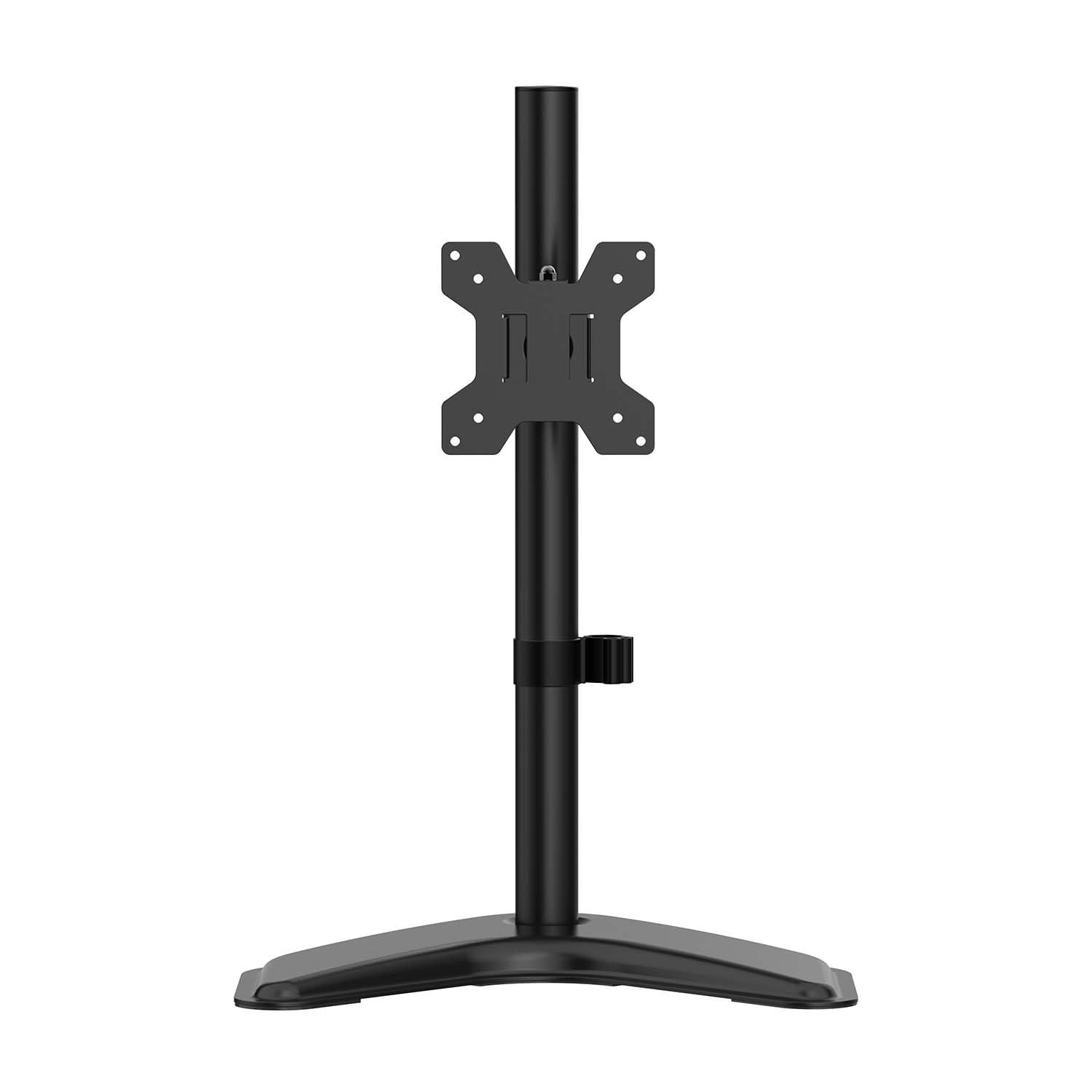 AISENS Supporto da tavolo con piedistallo eco girevole e inclinabile per monitor TV 10kg da 17 32 nero