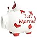 Produktbild KCG Spardose Sparschwein Mittelschwein Just Married