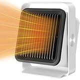 セラミックヒーター 小型 400W/600W 電気ヒーター ミニ 節電 省エネ 暖房器具 転倒オフ 過熱保護 角度調節可 2秒速暖 セラミックファンヒーター 静音 2段階切替 持ち運び簡単 暖房 手元 足元 トイレ 脱衣所 洗面所 卓上対応