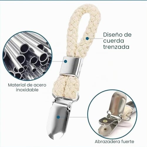 Miniatura 8 de 4 Clips Colgantes Para Paños De Cocina, Clip De Metal Para Toallas De Cocina, Con Gancho Para Colgar Tela, Adecuado Para Cocina Del Hogar, Armario De Baño, Soporte De Estante De Tela, Anillo De